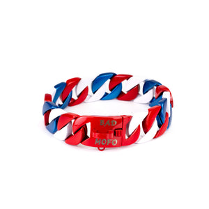 Cuban USA Collar - FINAL SALE No refunds or exchanges.