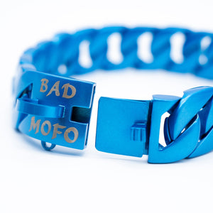 Cuban Blue Collar - Bad MoFo Dogsproduct_name 16" - Cuban Chain | Bad MoFo Dogs