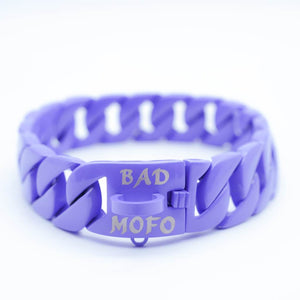 Cuban Purple Collar - Bad MoFo Dogsproduct_name 16" - Cuban Chain | Bad MoFo Dogs