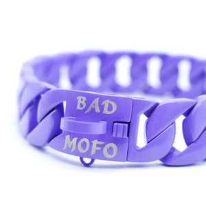 Cuban Purple Collar - Bad MoFo Dogsproduct_name 16" - Cuban Chain | Bad MoFo Dogs