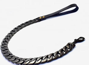 Cuban Matte Black Leash