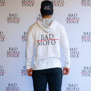 Bad MoFo Cord Sweatshirt - White