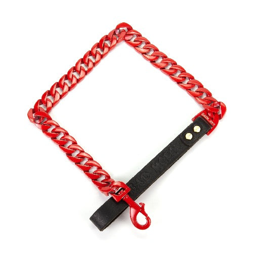 Red Tiny But Mighty Leash