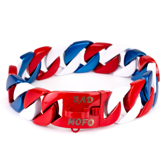 Cuban USA Collar - FINAL SALE No refunds or exchanges.