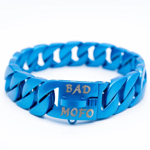 Cuban Blue Collar - Bad MoFo Dogsproduct_name 16" - Cuban Chain | Bad MoFo Dogs