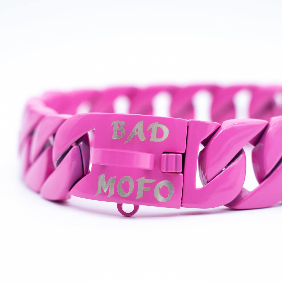 Cuban Pink Collar - Bad MoFo Dogsproduct_name 16" - Cuban Chain | Bad MoFo Dogs
