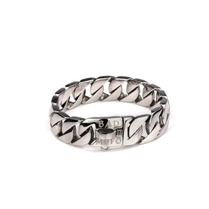 Cuban Silver Collar - Bad MoFo Dogsproduct_name 16" - Cuban Chain | Bad MoFo Dogs