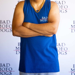 Bad Mofo Tank Top - Blue