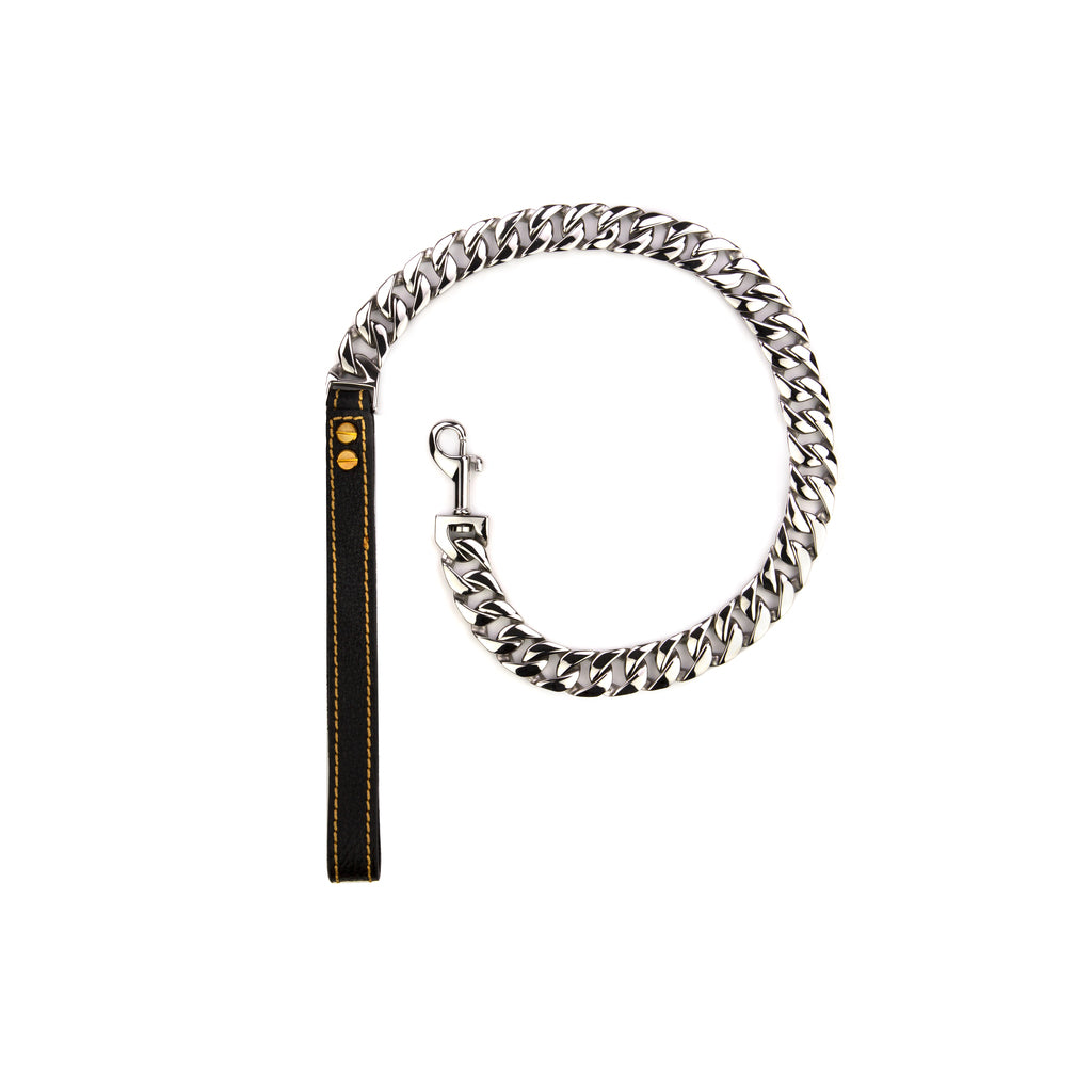 Silver Tiny But Mighty Leash