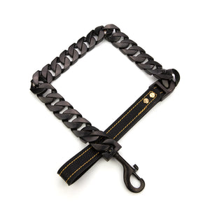 Cuban Matte Black Leash